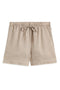 LEINEN-SHORTS YERA BEIGE