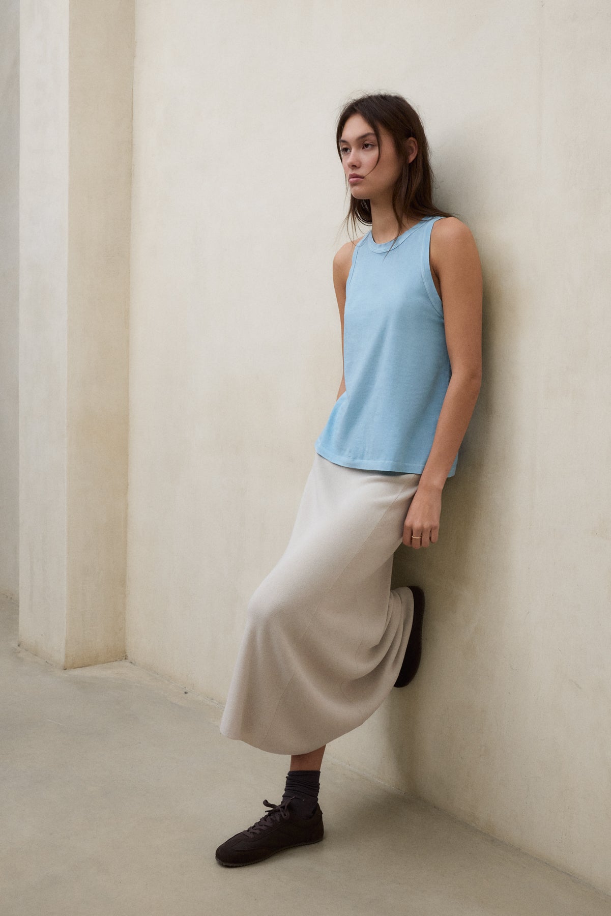 BEIGE IMA SKIRT
