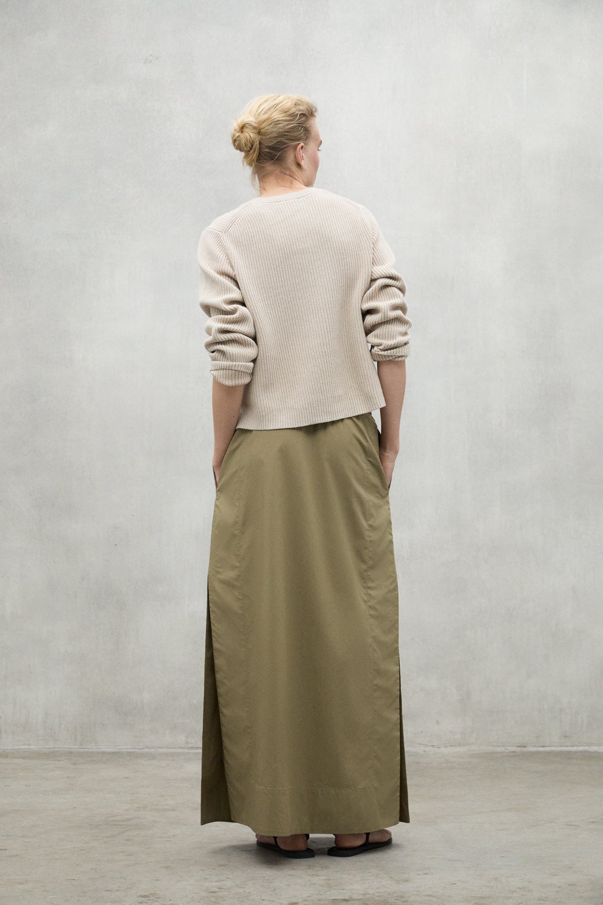 FALDA INES KHAKI