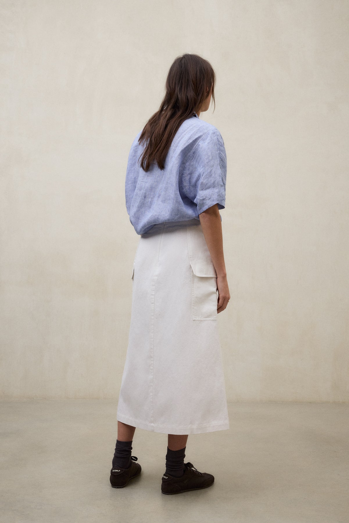 WHITE JOY SKIRT