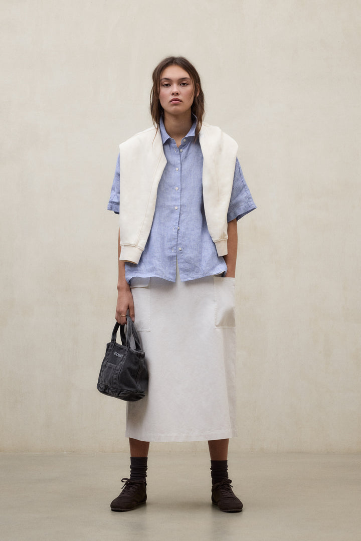 WHITE JOY SKIRT