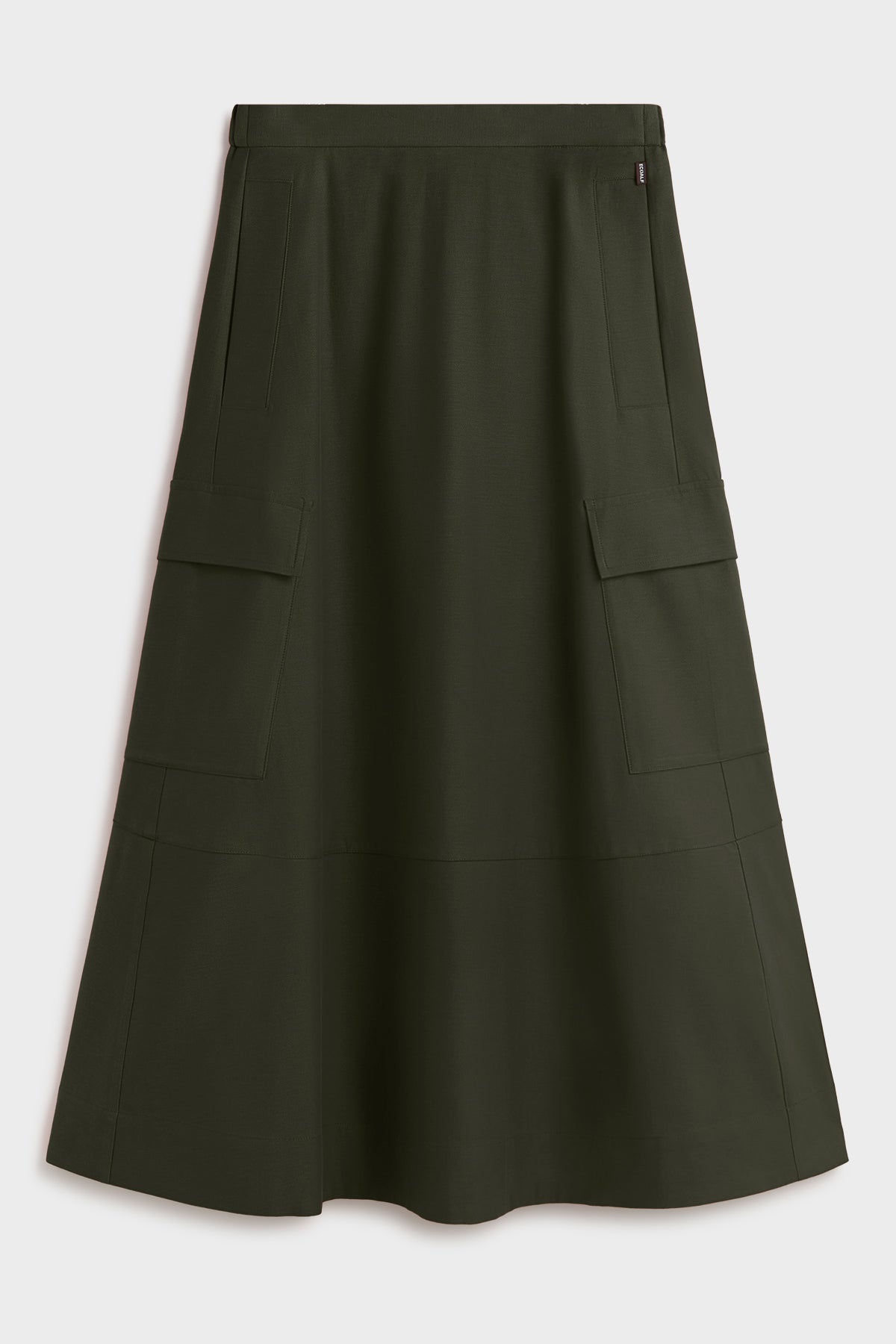 GREEN TECHNICAL COTTON KANO SKIRT