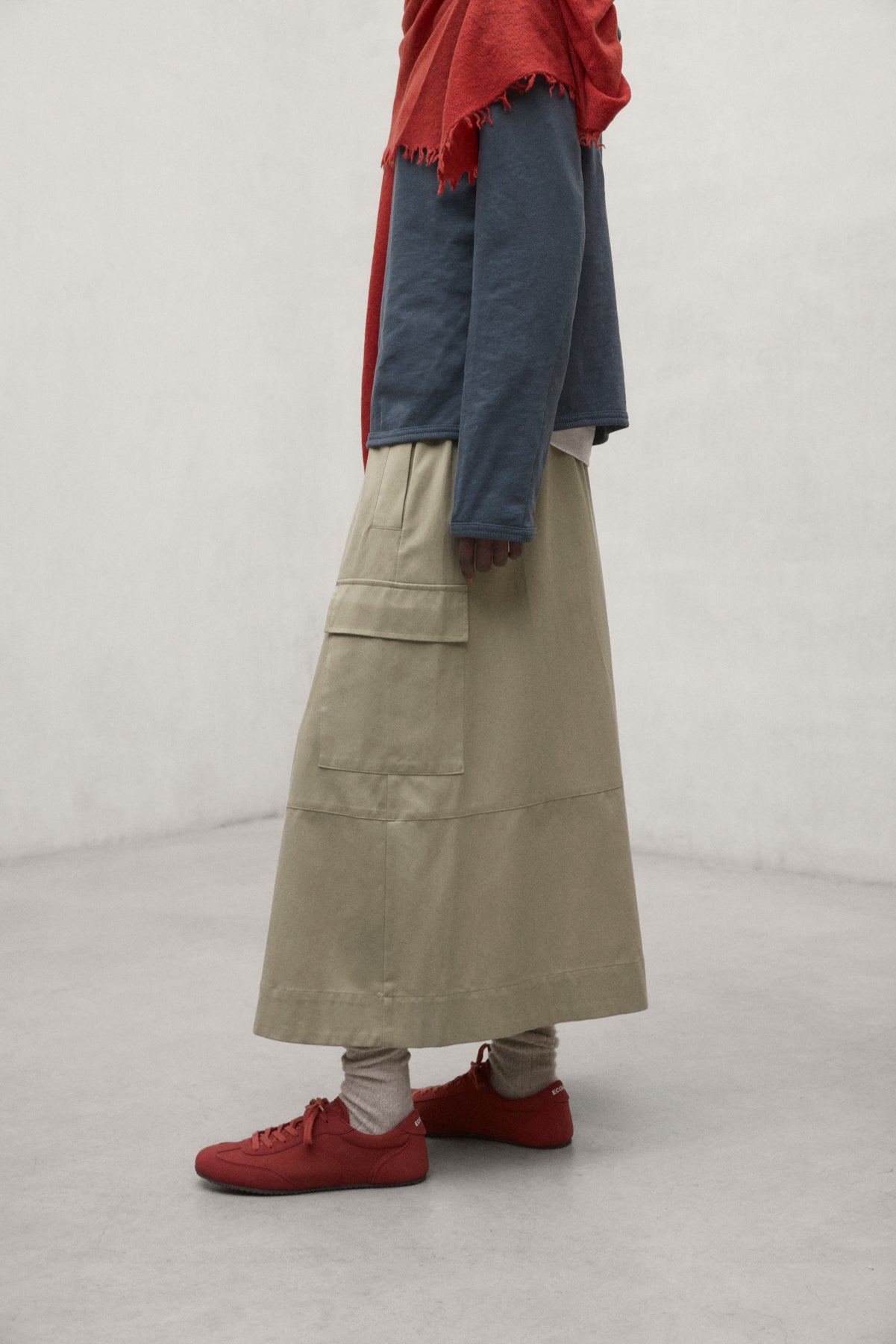 FALDA ALGODÓN TÉCNICO KANO CAMEL