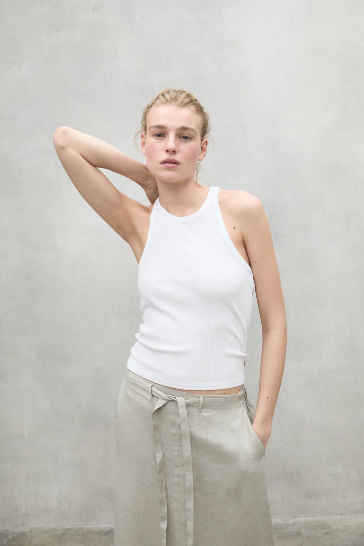 FALDA LARA BEIGE