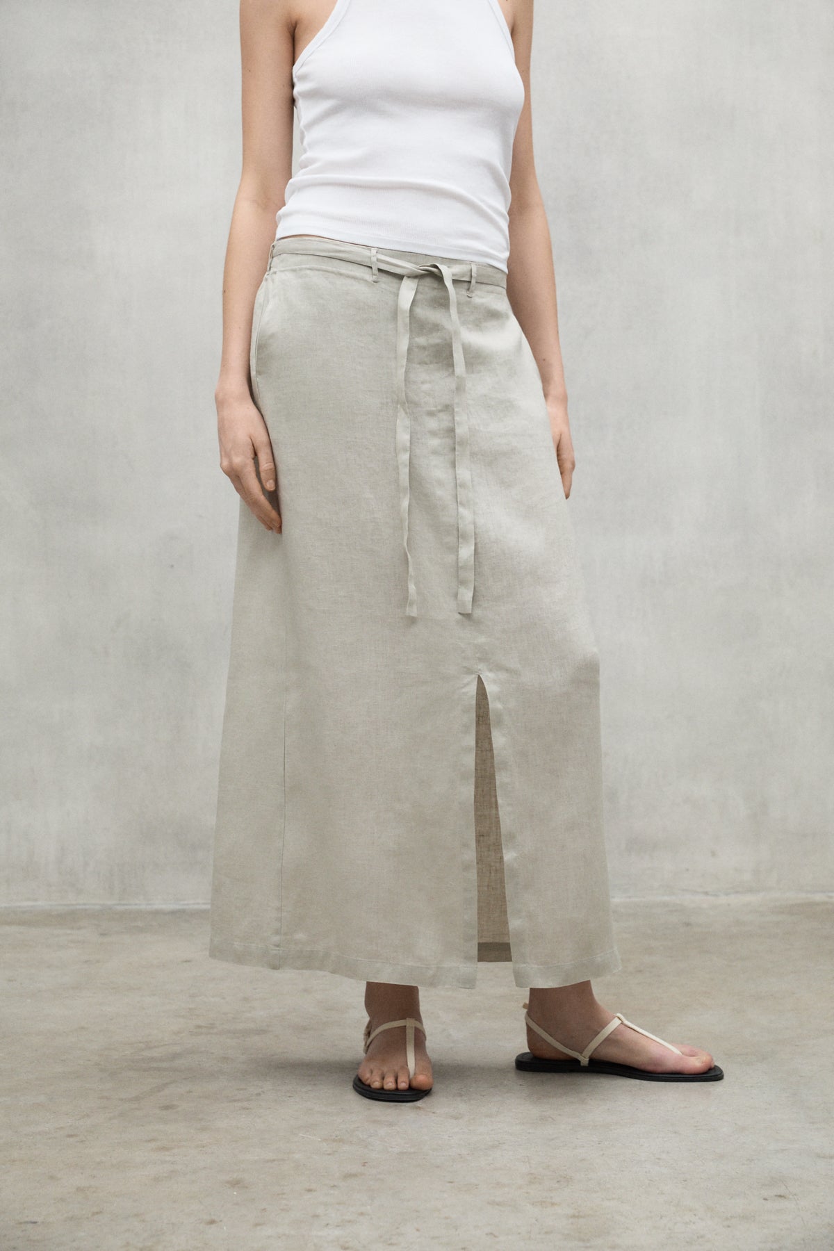 FALDA LARA BEIGE