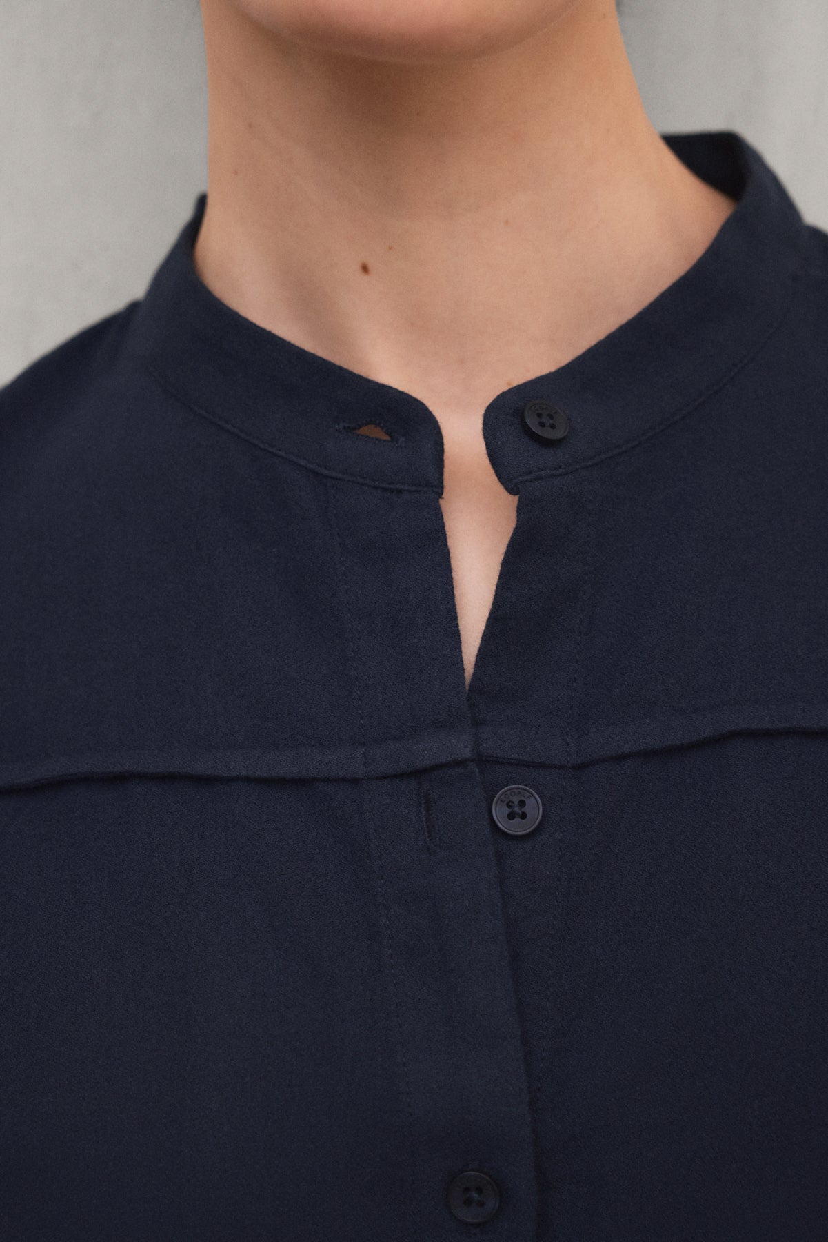 CAMISA ALCALA AZUL MARINO