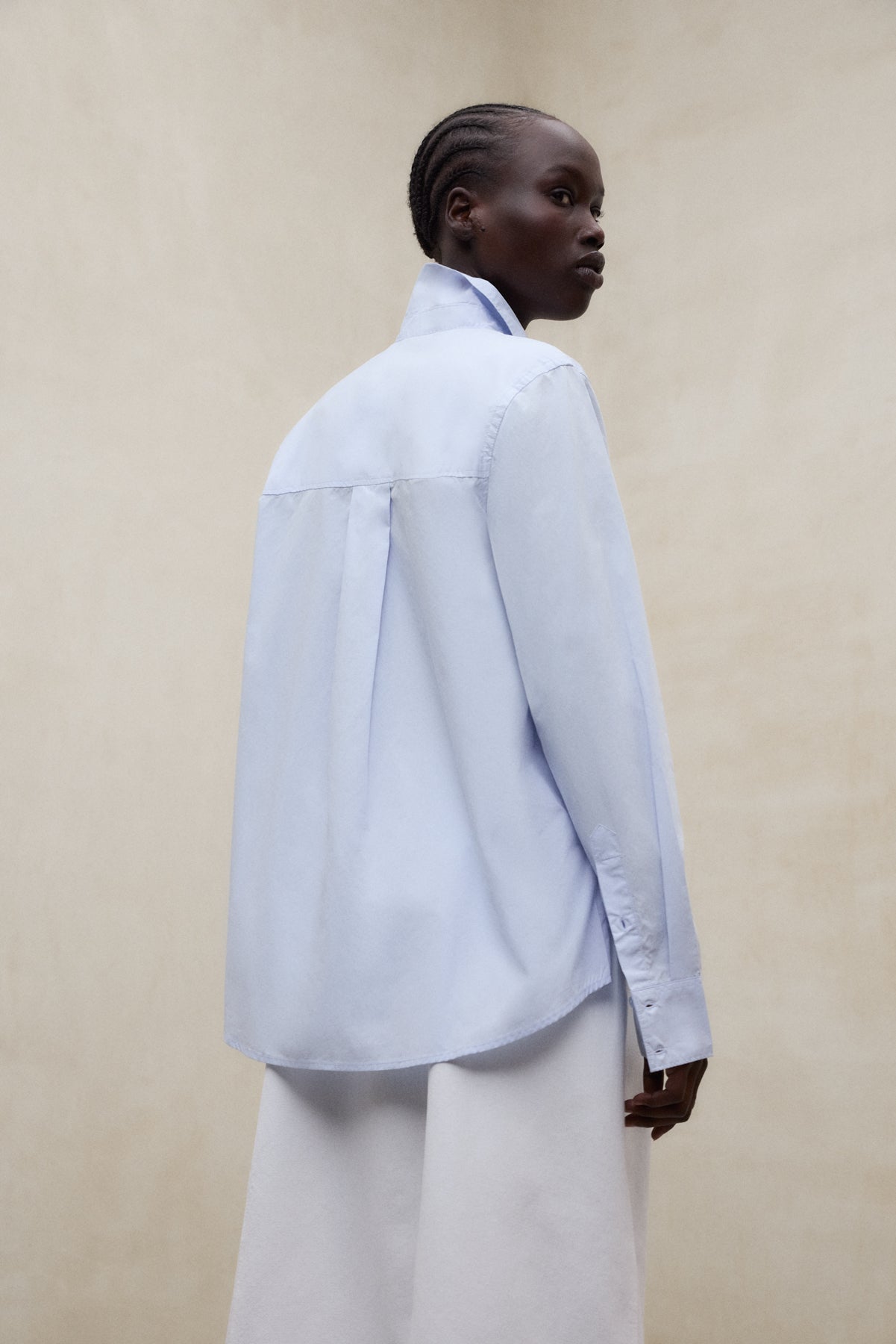 HEMD ALFREDA HELLBLAU