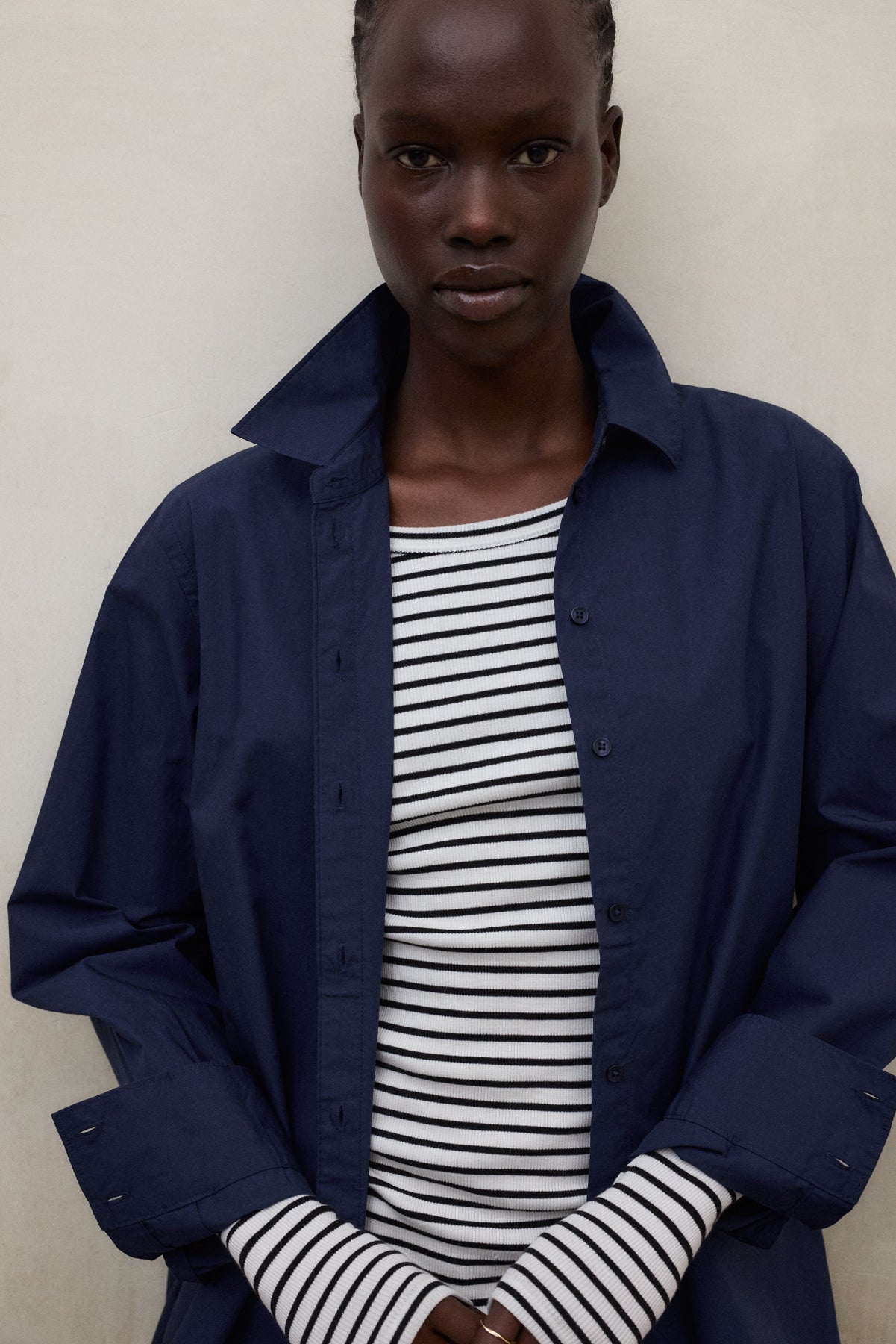 CAMICIA ALFREDA BLU NAVY