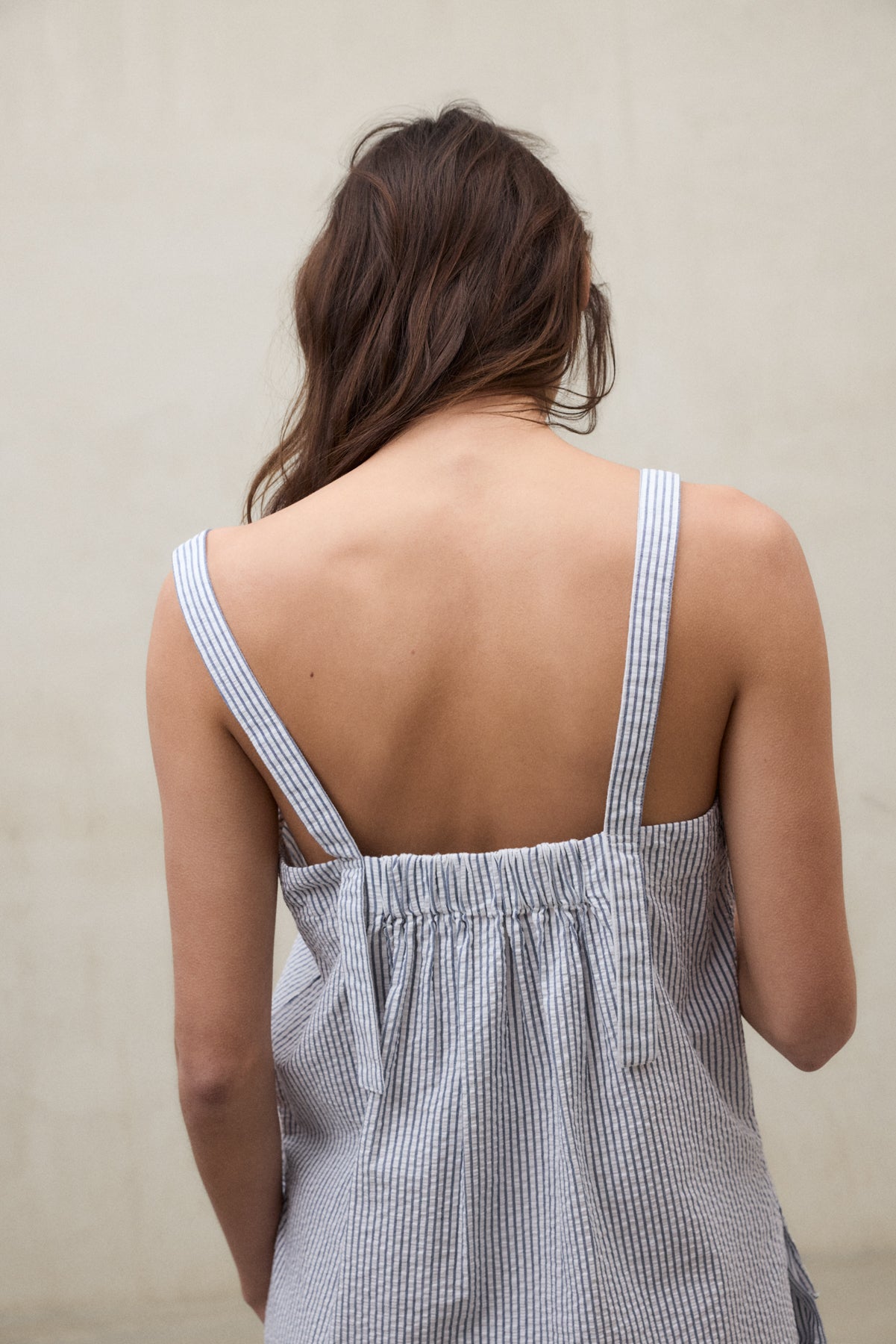 CHEMISE ARIA BLEUE ET BLANCHE