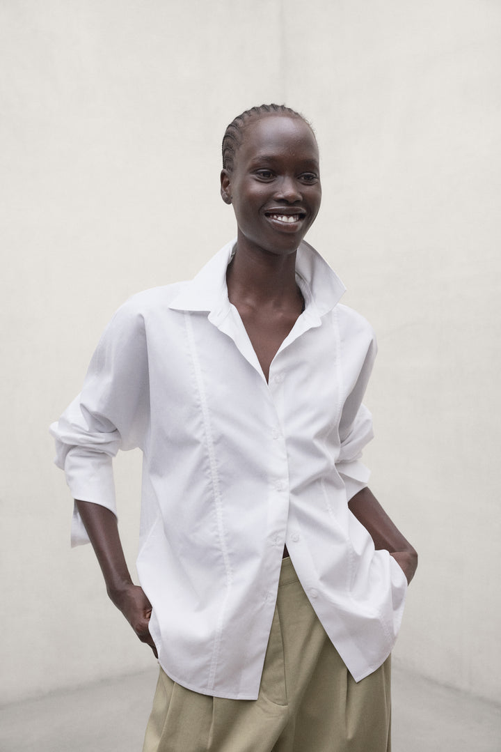 CAMISA CRESPO BLANCA