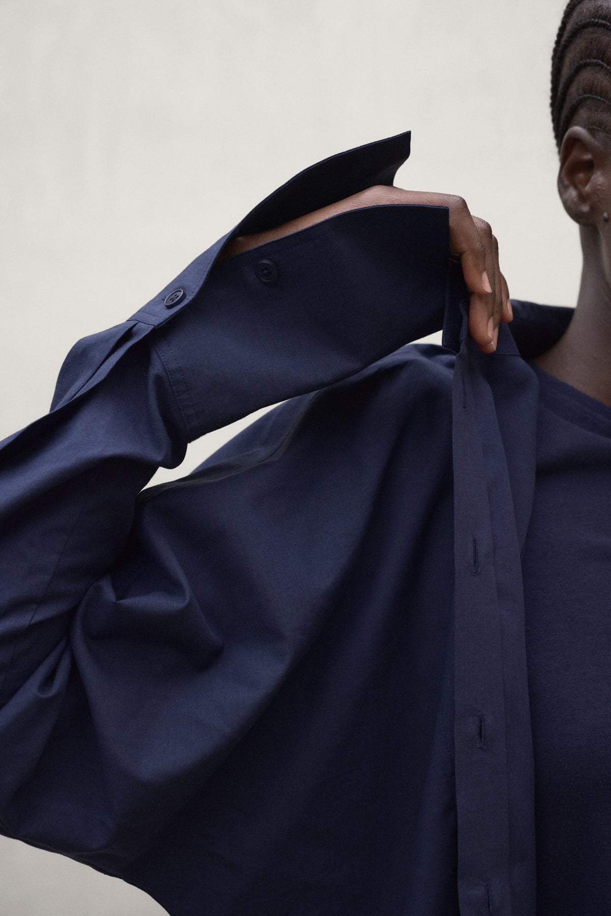 CHEMISE CRESPO BLEU MARINE