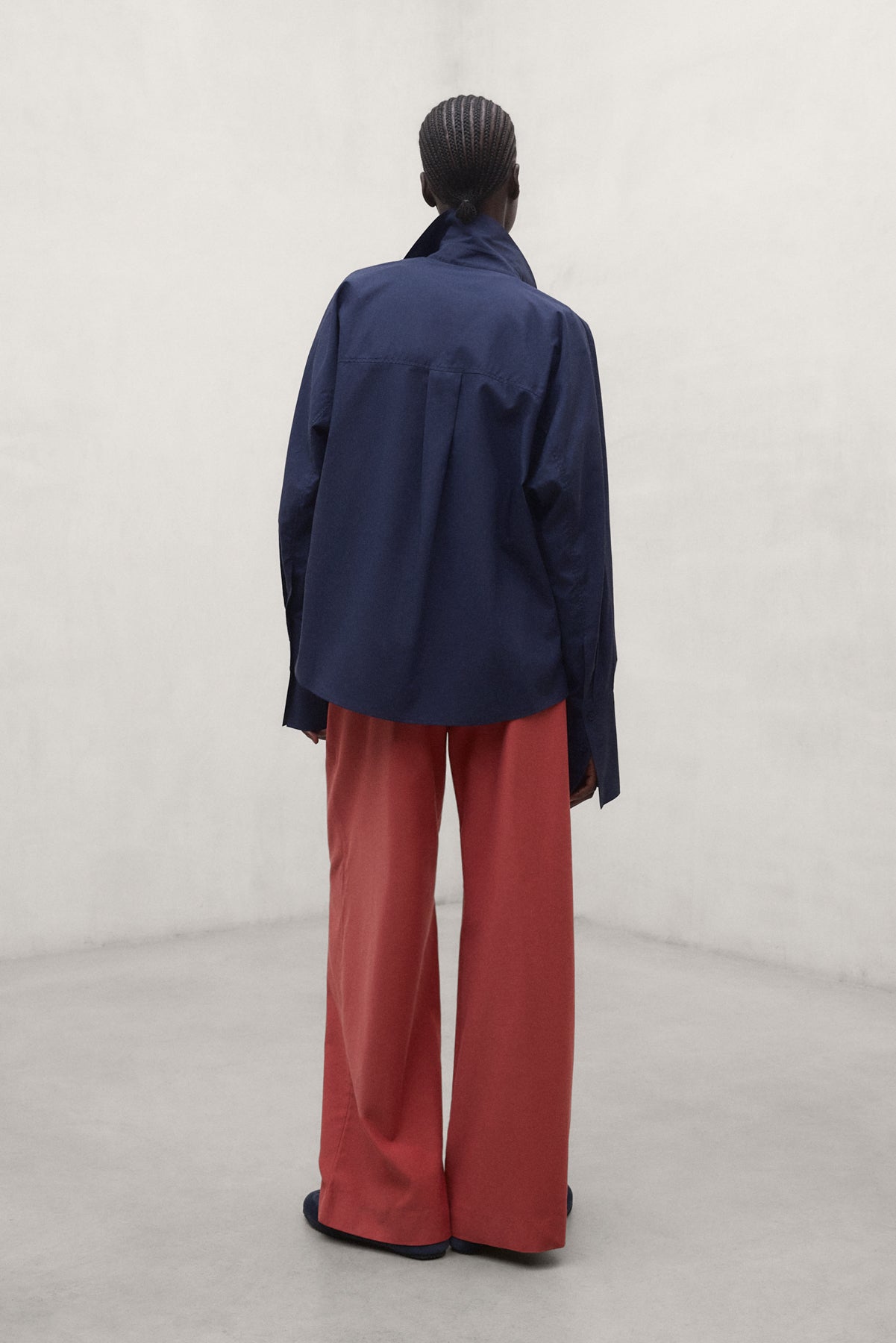CAMISA CRESPO AZUL MARINO