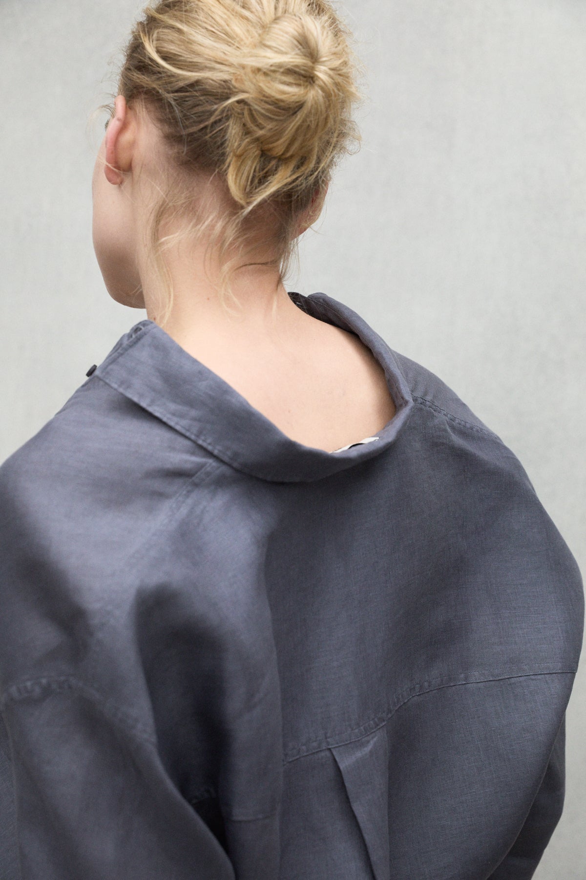 CAMISA DARIA GRIS OSCURO