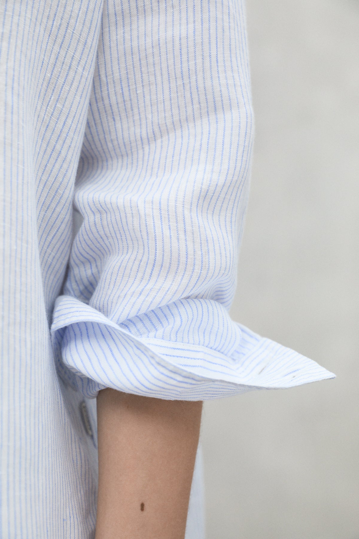 CHEMISE EN LIN À RAYURES DARIA