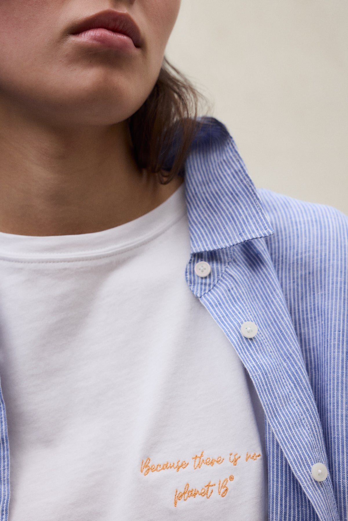 HEMD DARIA BLAU GESTREIFT