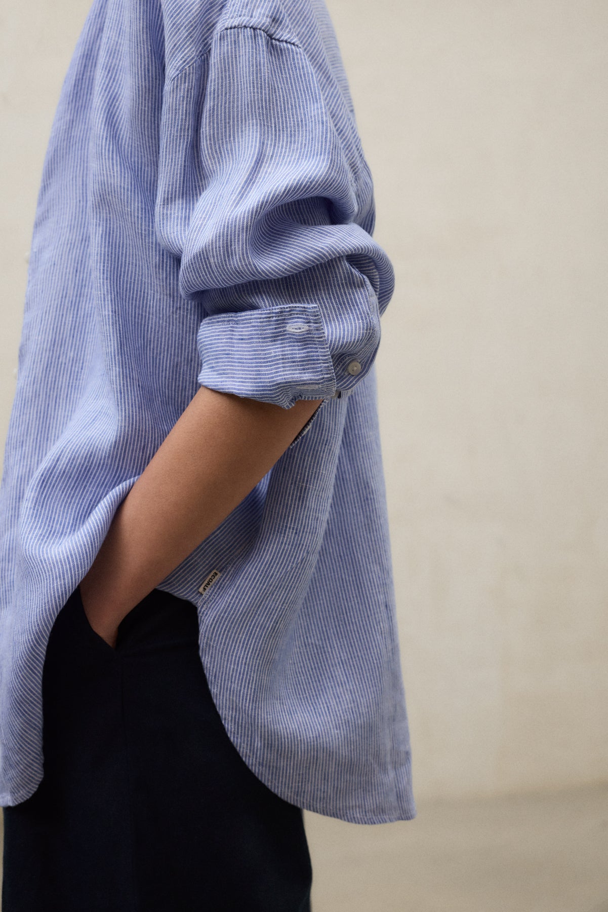 HEMD DARIA BLAU GESTREIFT