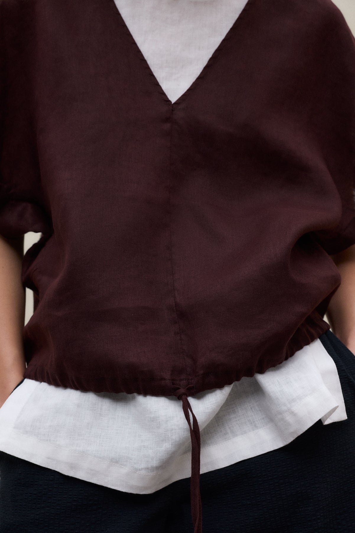 BROWN DORA SHIRT