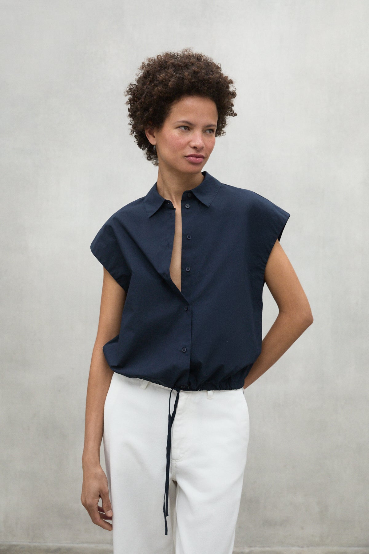 CAMISA FAYE AZUL MARINO
