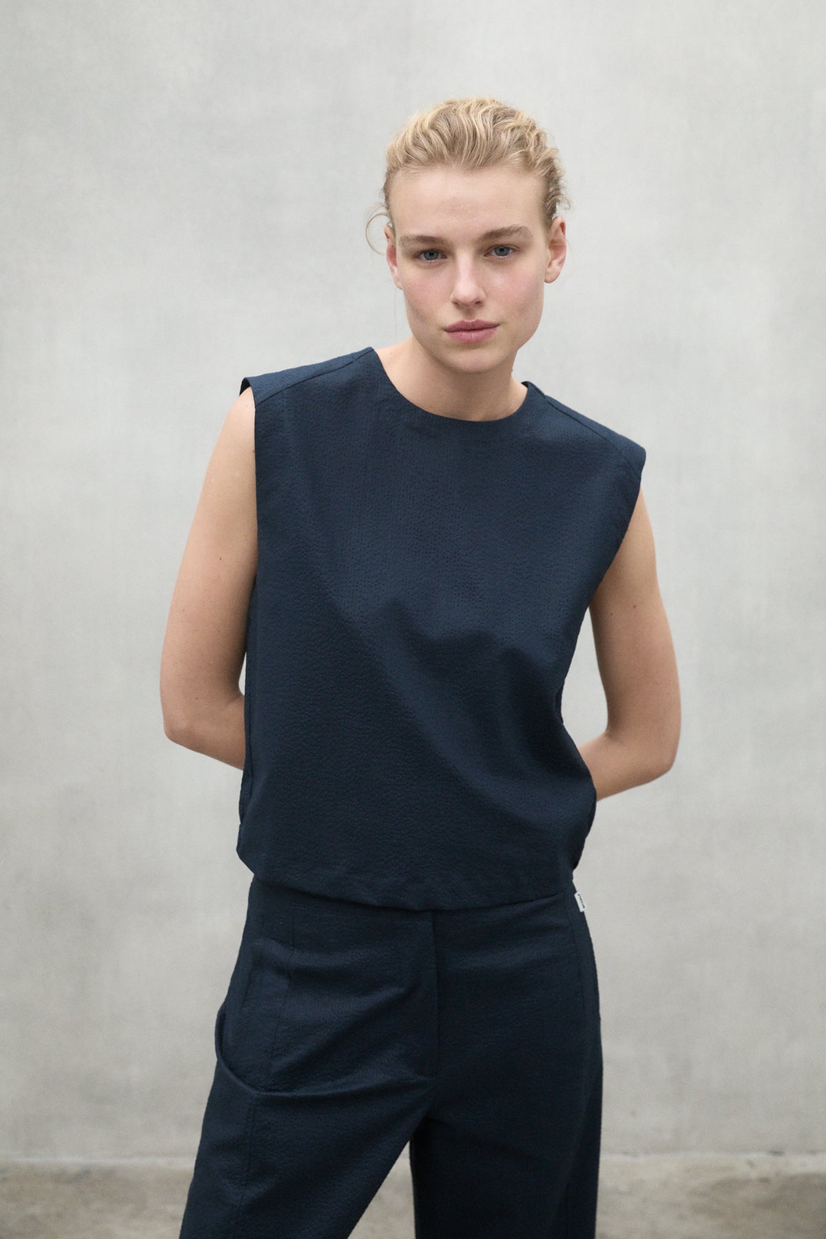CAMICIA HAILEY BLU NAVY