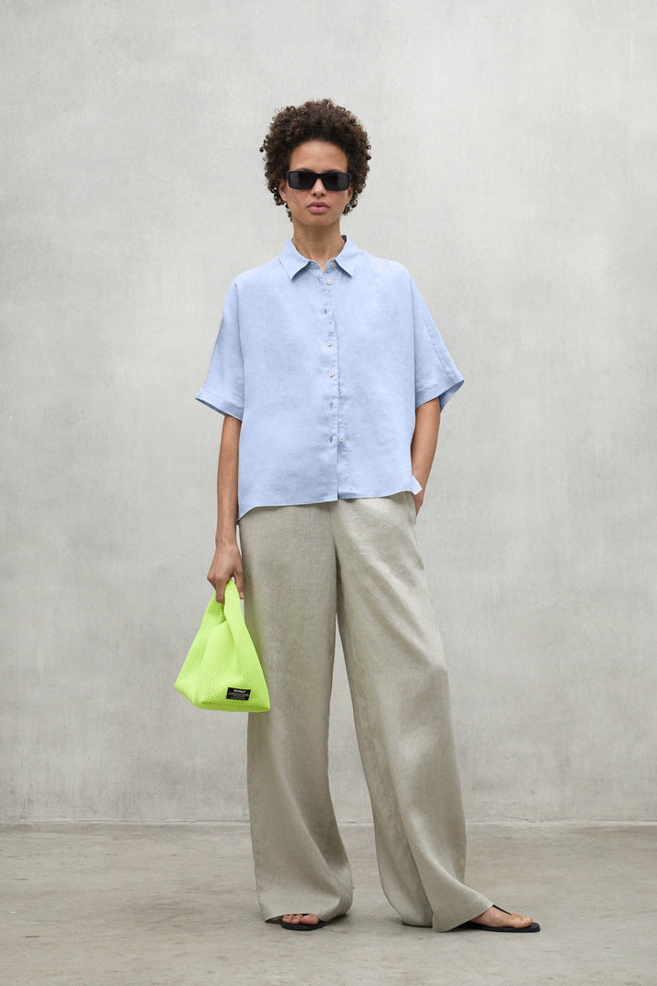 CHEMISE MELANIA BLEU CLAIR 