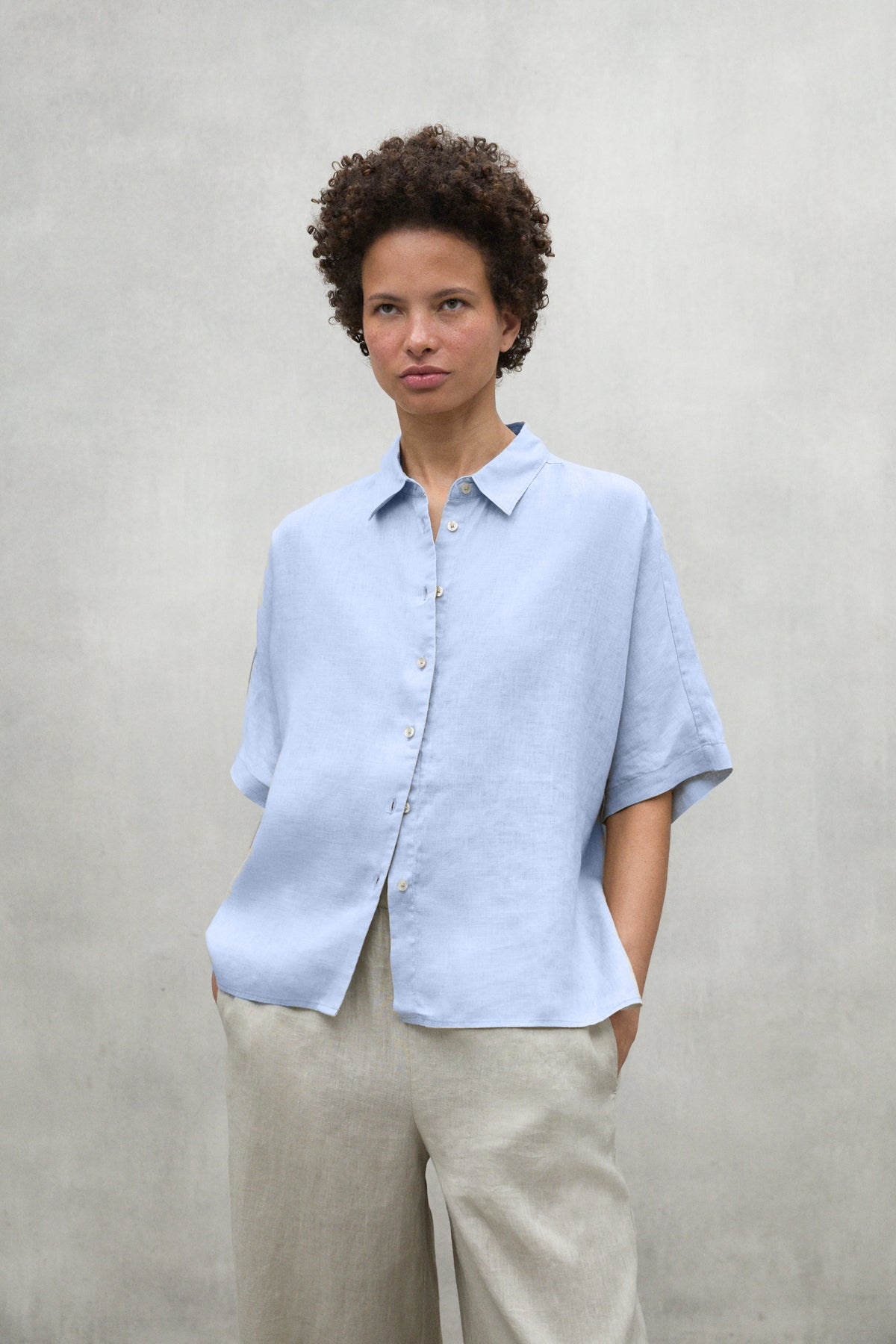  SKY BLUE MELANIA SHIRT