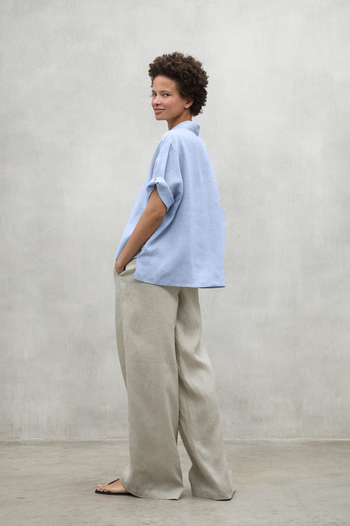  SKY BLUE MELANIA SHIRT
