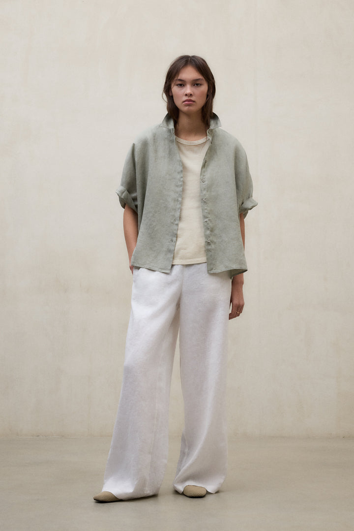 CHEMISE MELANIA VERTE