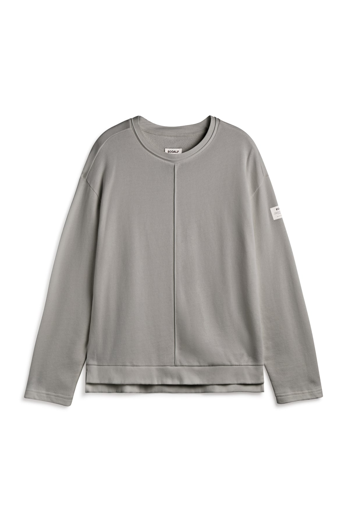 LIGHT GREY ANKARA SWEATSHIRT