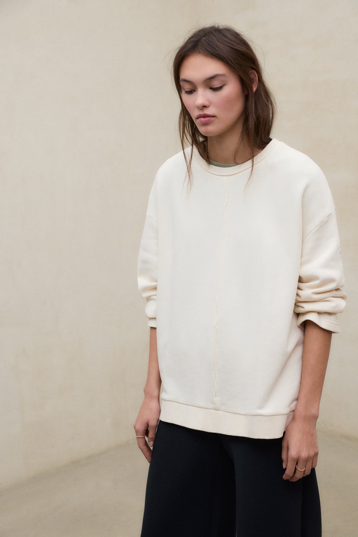 SWEATSHIRT ANKARA BEIGE