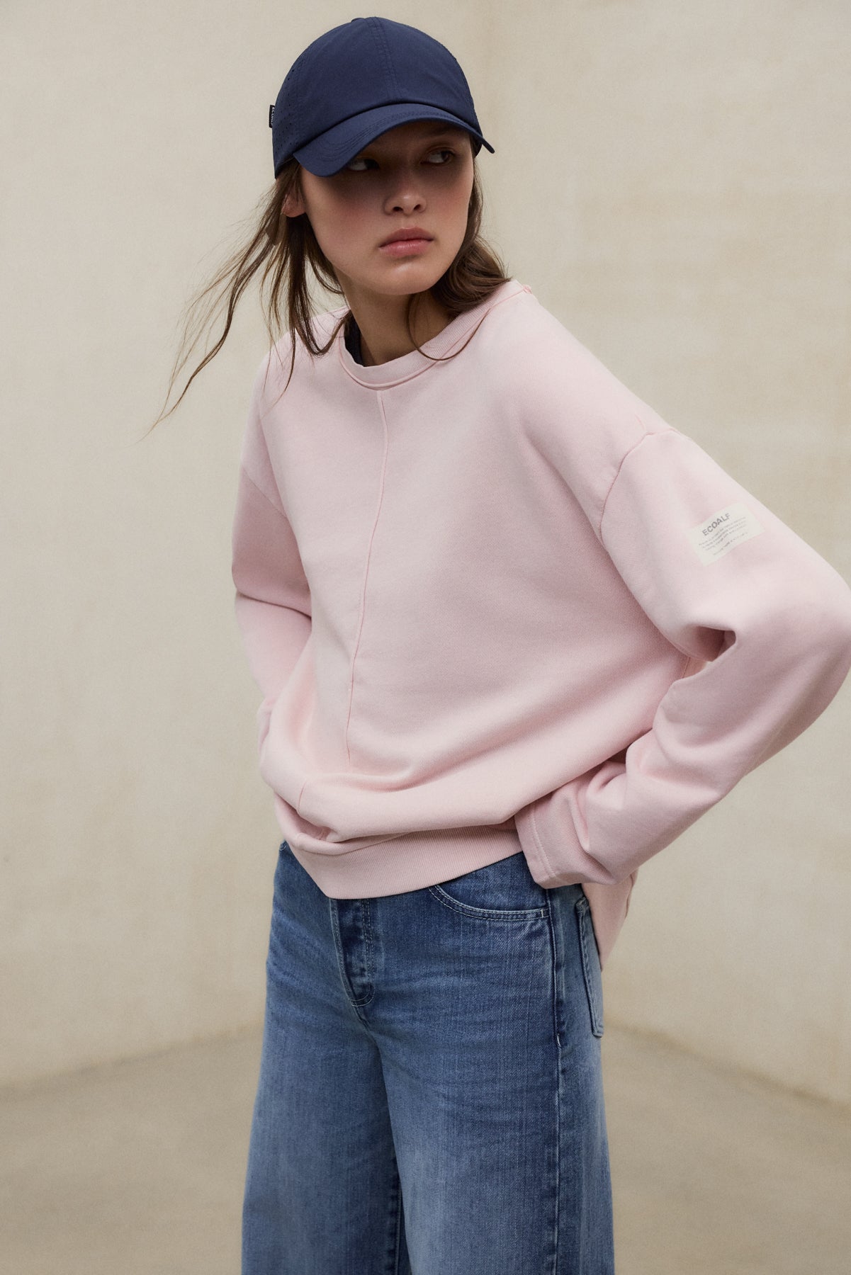 SWEAT-SHIRT ANKARA ROSE