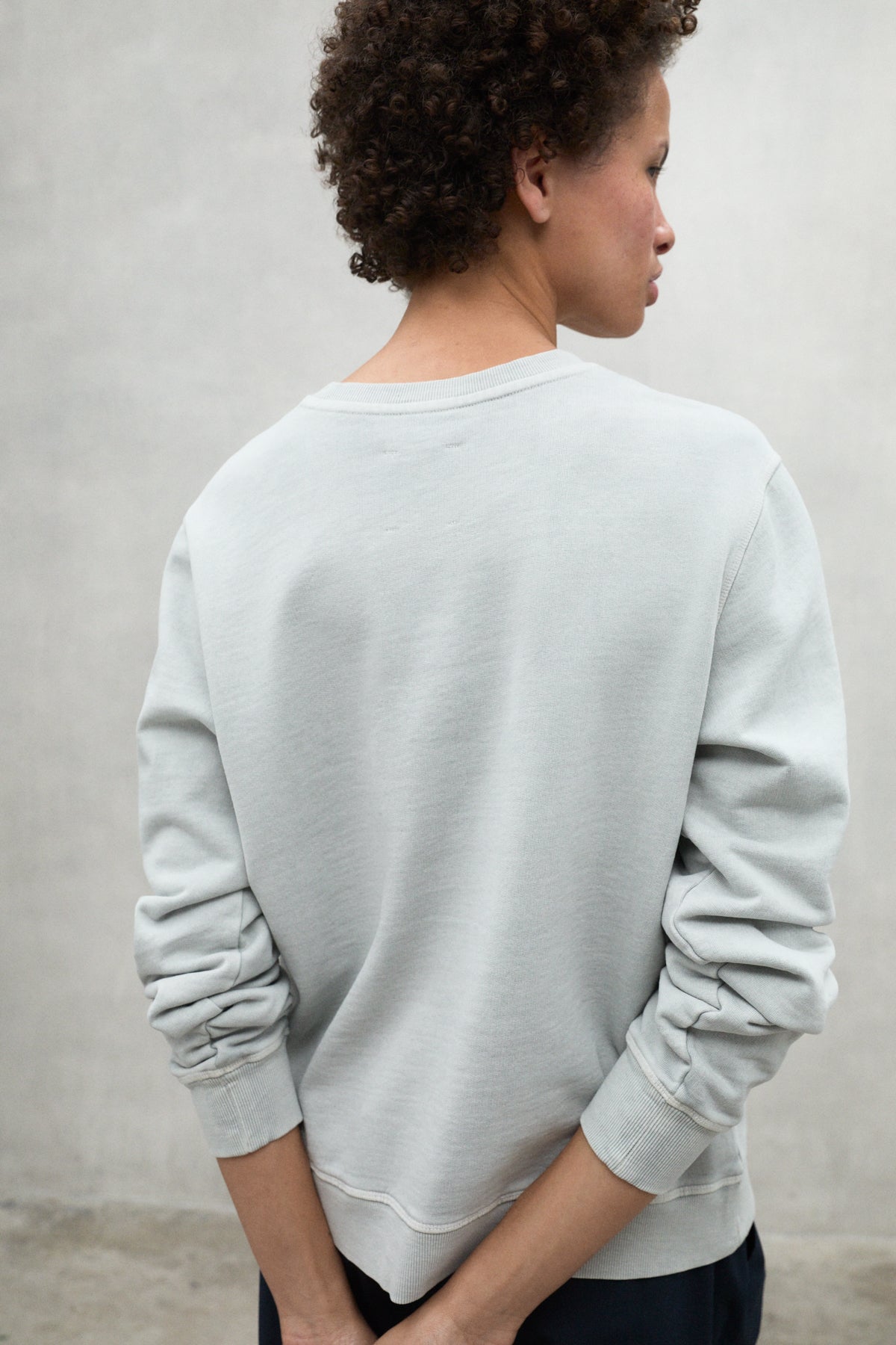 SUDADERA ARECIFE GRIS CLARO