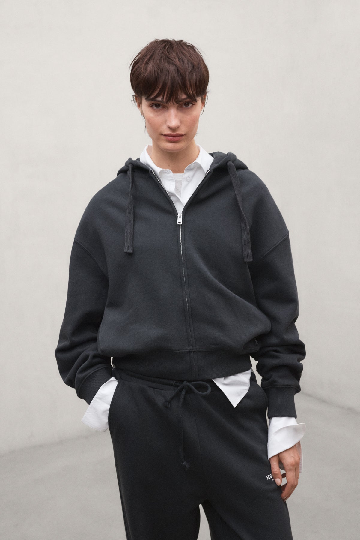DARK GREY AYLLONA HOODIE