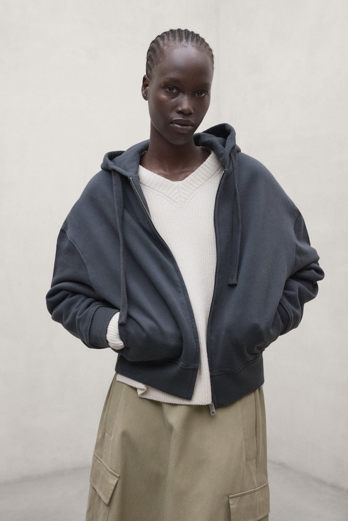 SUDADERA AYLLONA KHAKI
