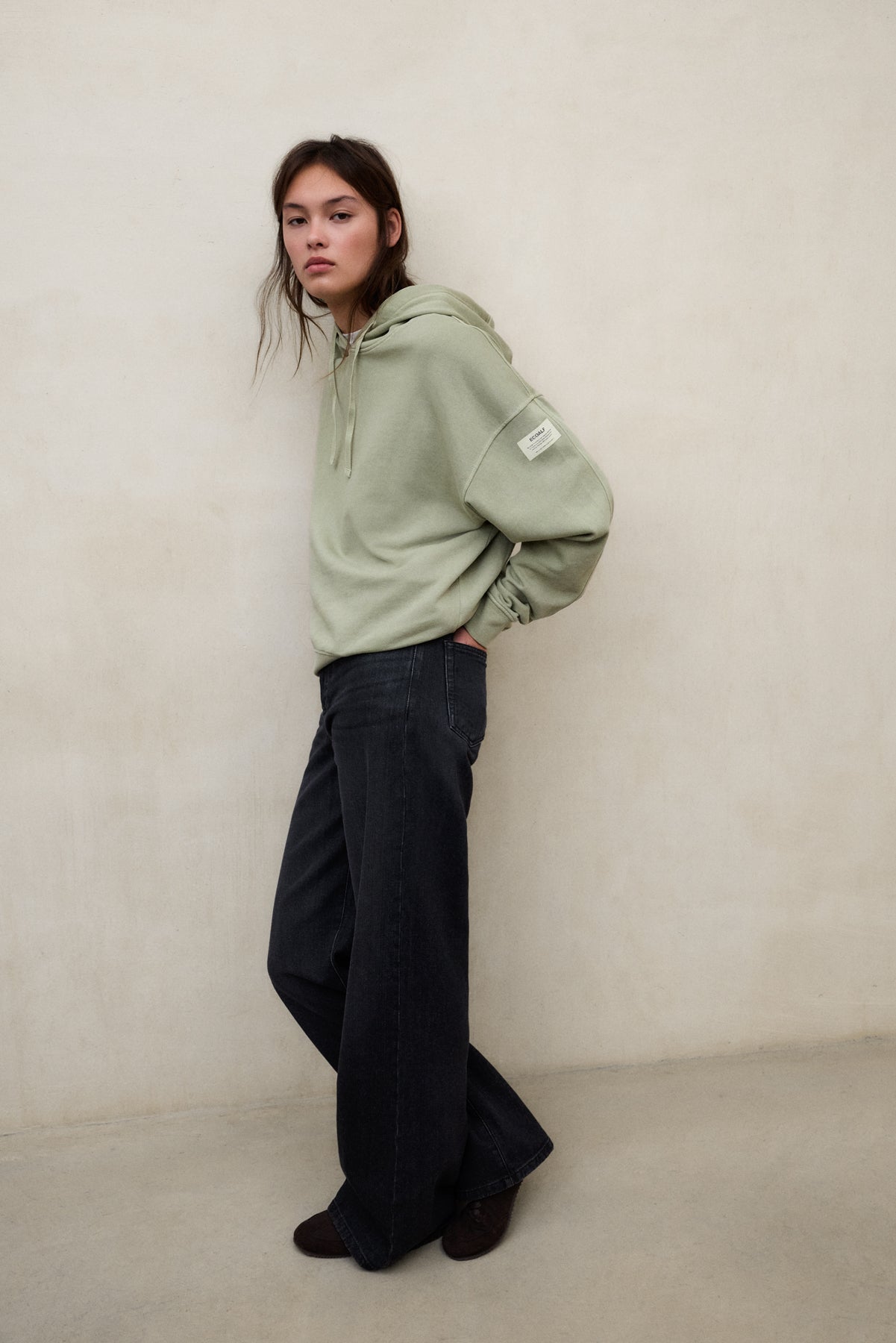 GREEN BIANCA HOODIE