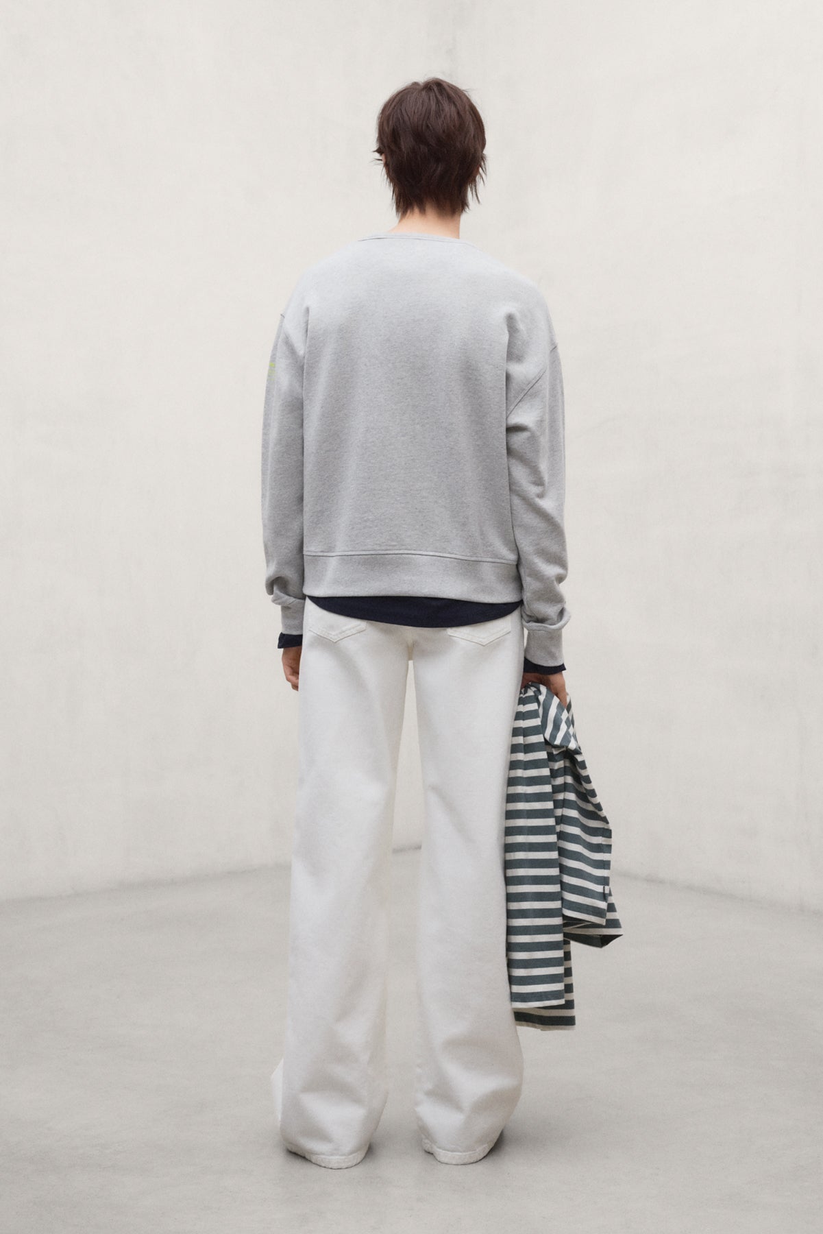 GREY PURPOSE SWEATSHIRT
