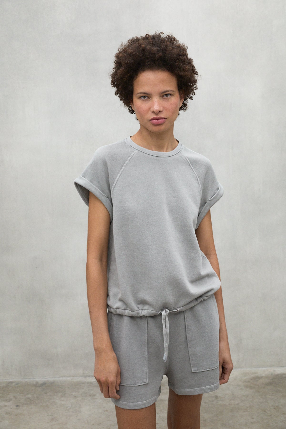 SUDADERA REINE GRIS CLARO