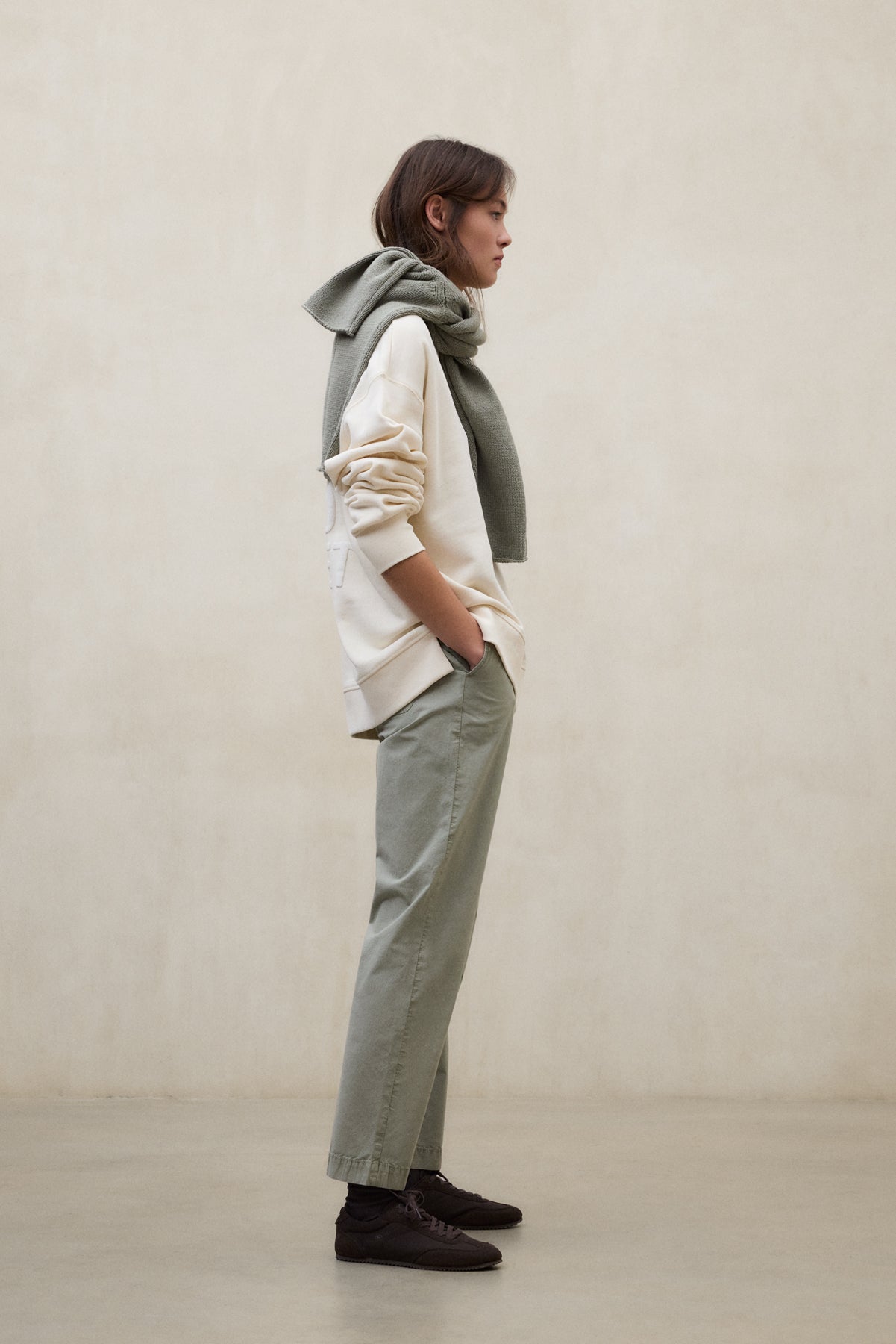 SWEATSHIRT STORM BEIGE