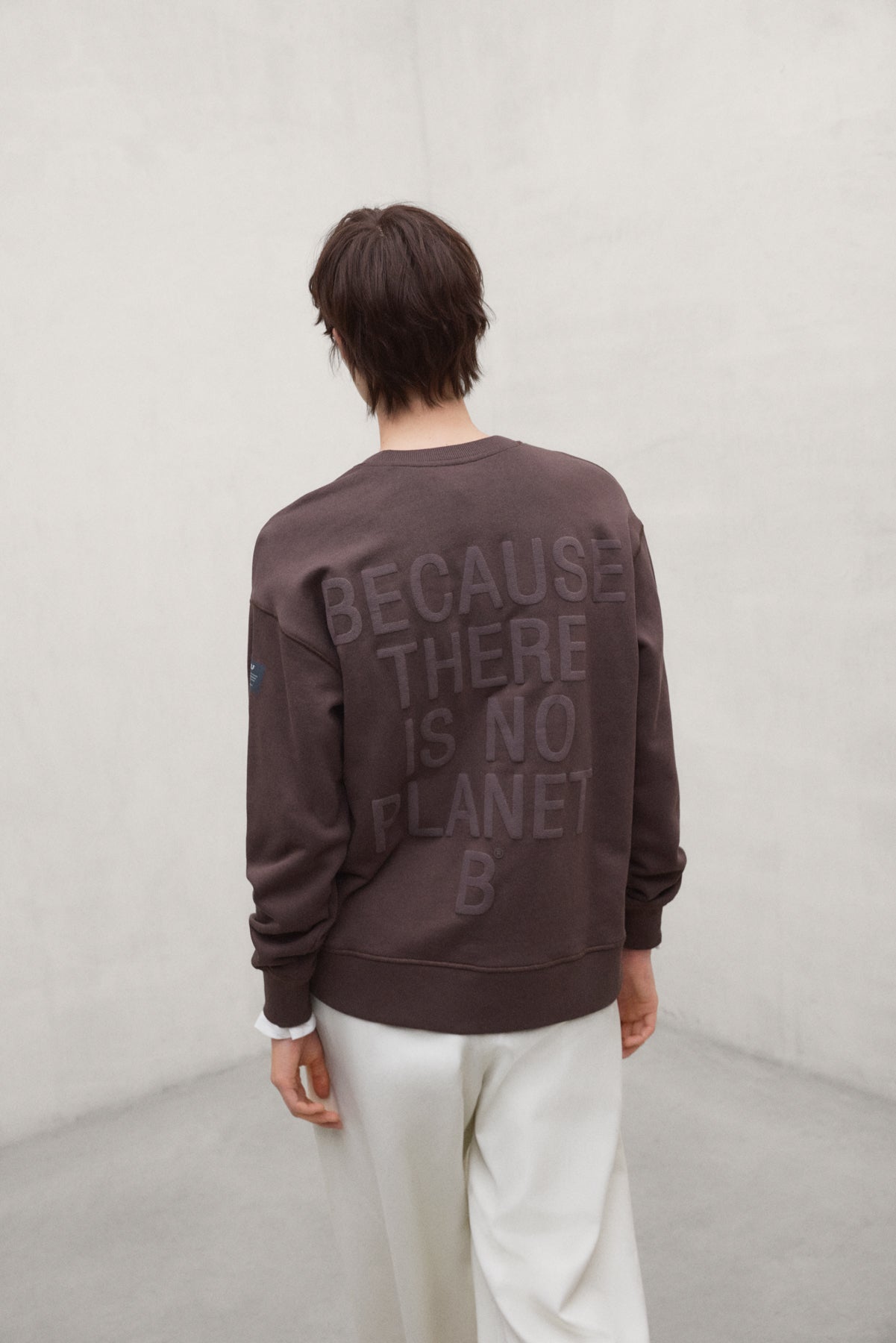SWEAT-SHIRT STORM MARRON