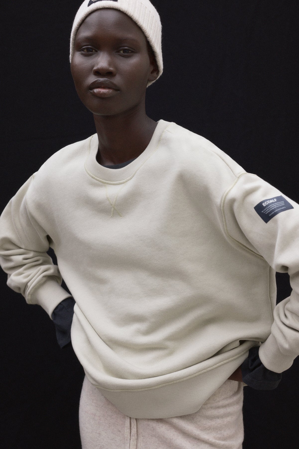 SWEAT-SHIRT STORM BEIGE