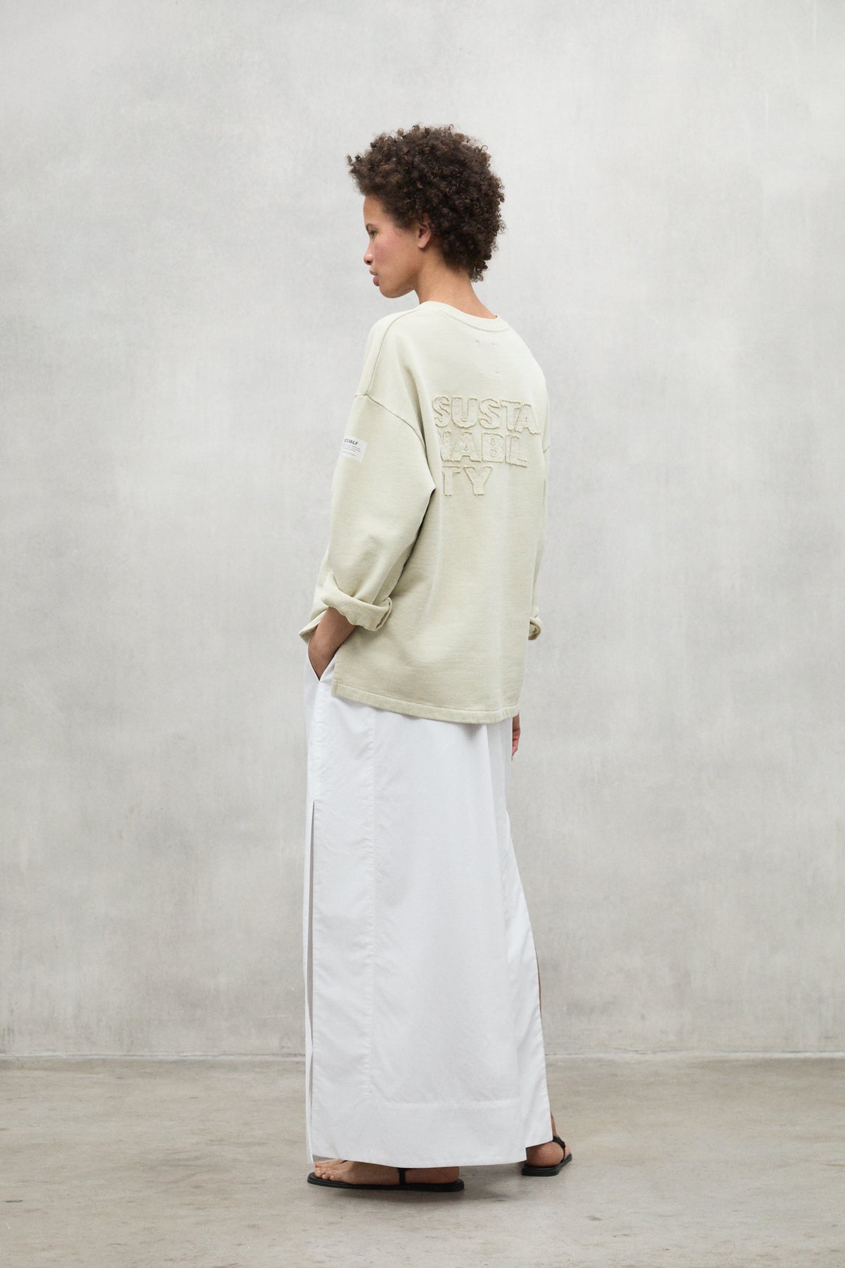 SUDADERA SUSTAIN AMARILLO