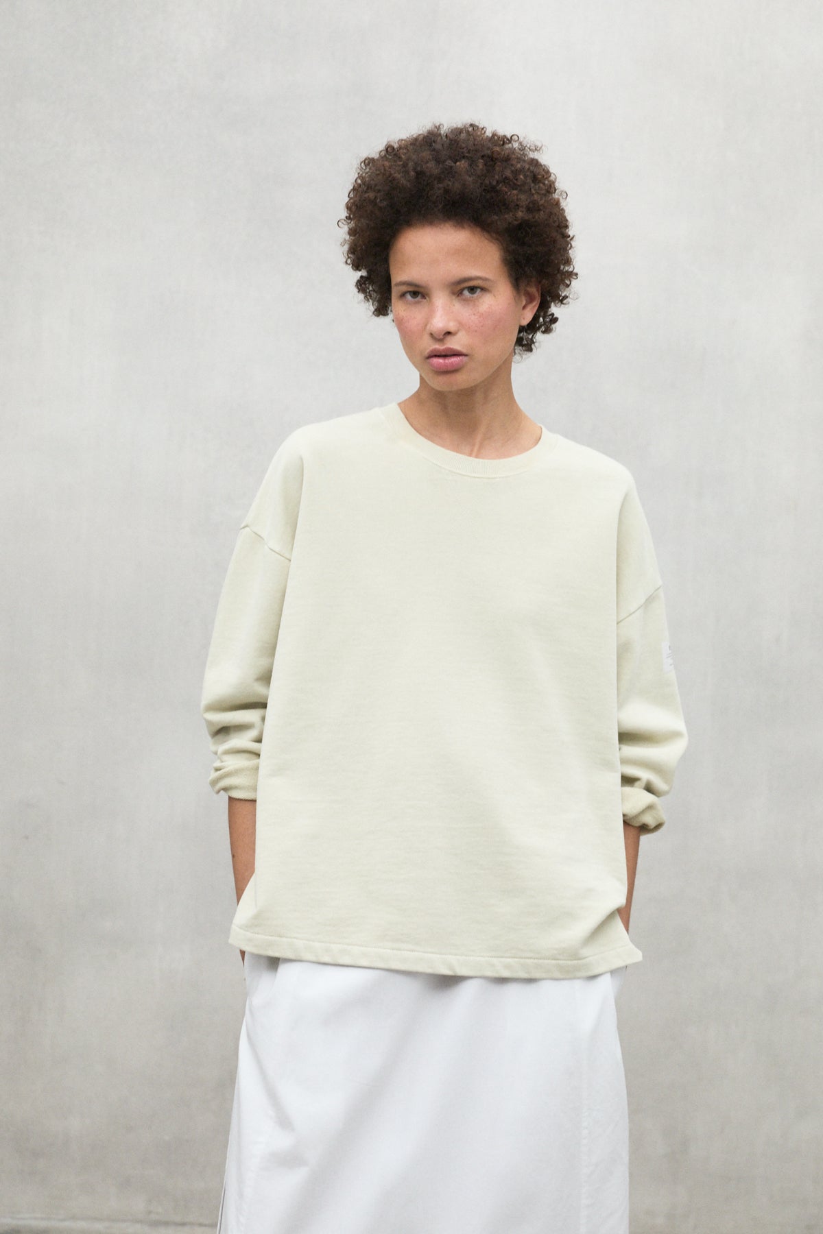 SWEATSHIRT SUSTAIN GELB