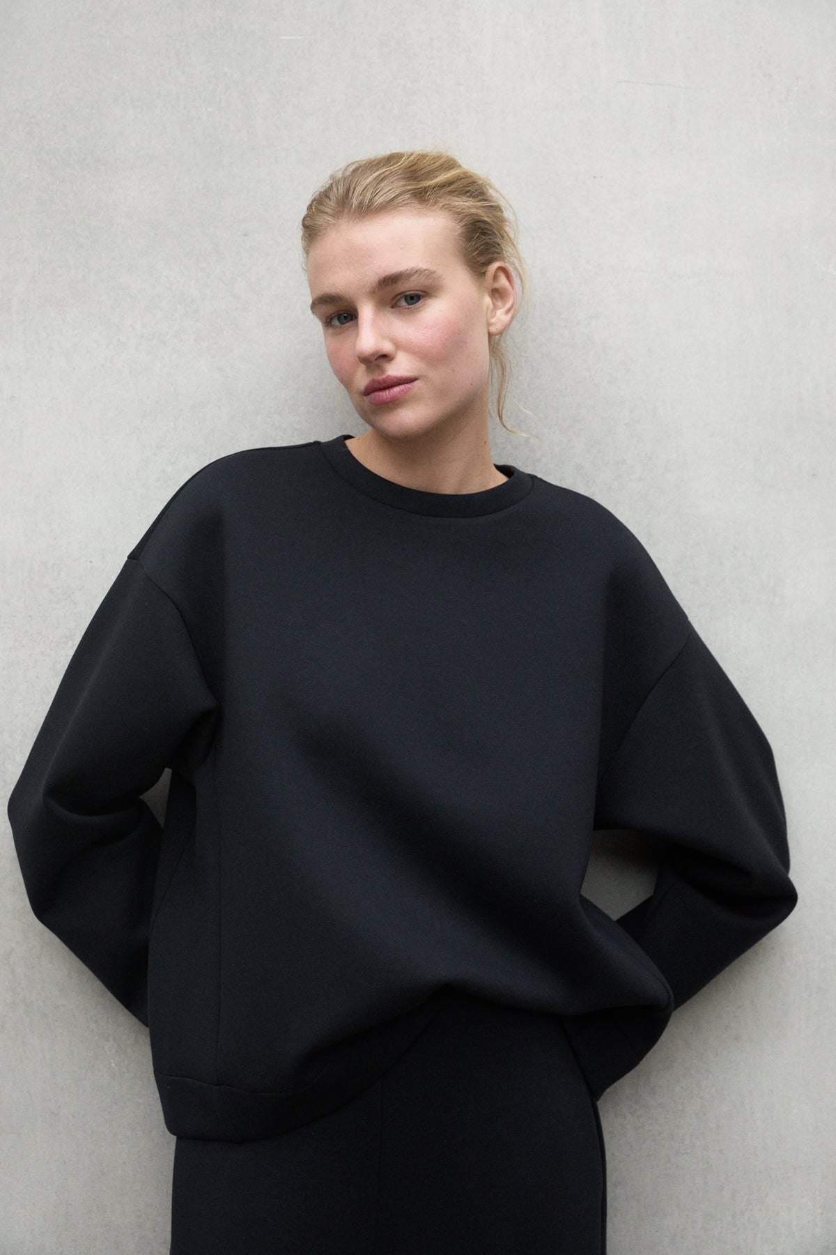 SWEATSHIRT VALDIVIA SCHWARZ