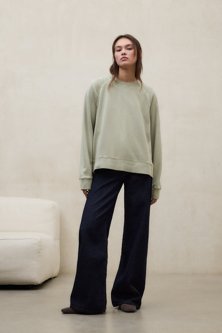 SWEATSHIRT VIOLINA GRÜN