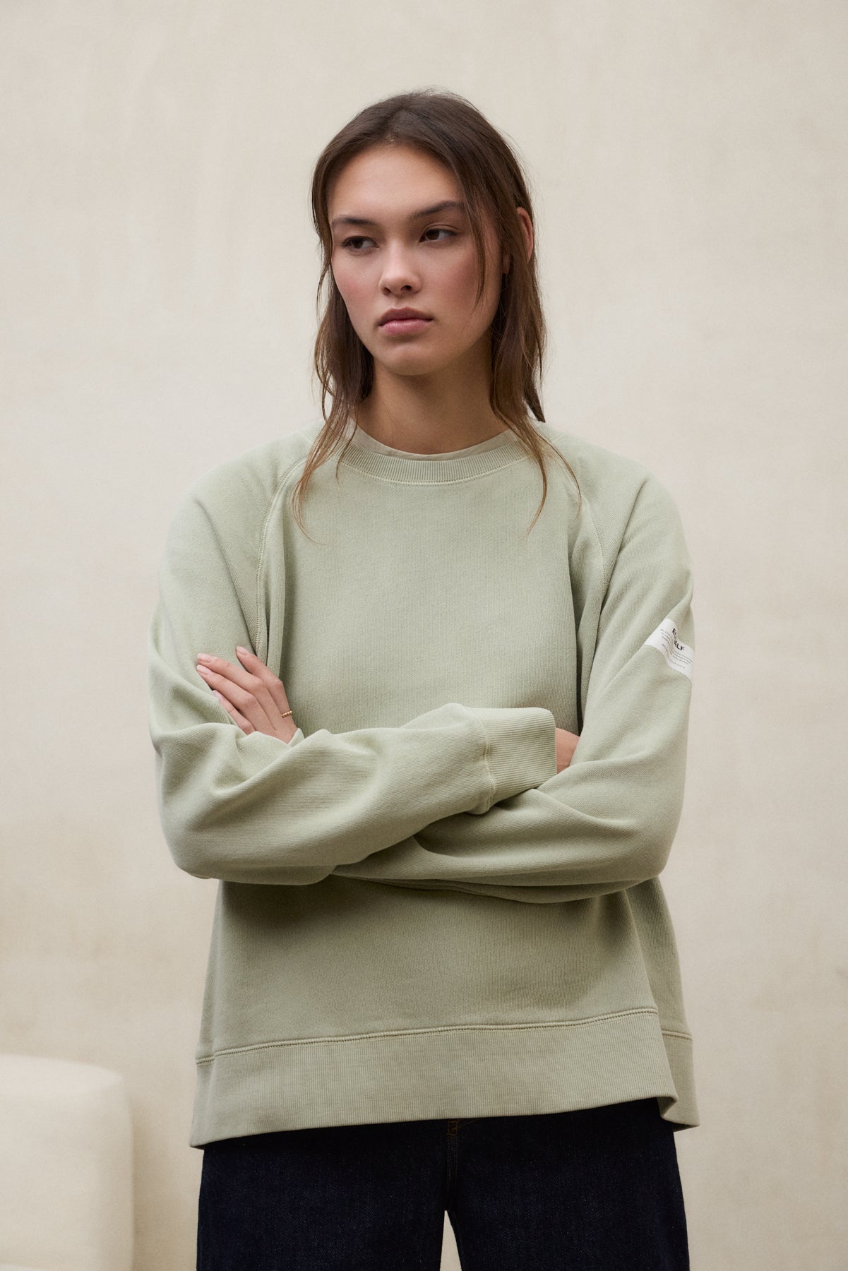 SUDADERA VIOLINA VERDE