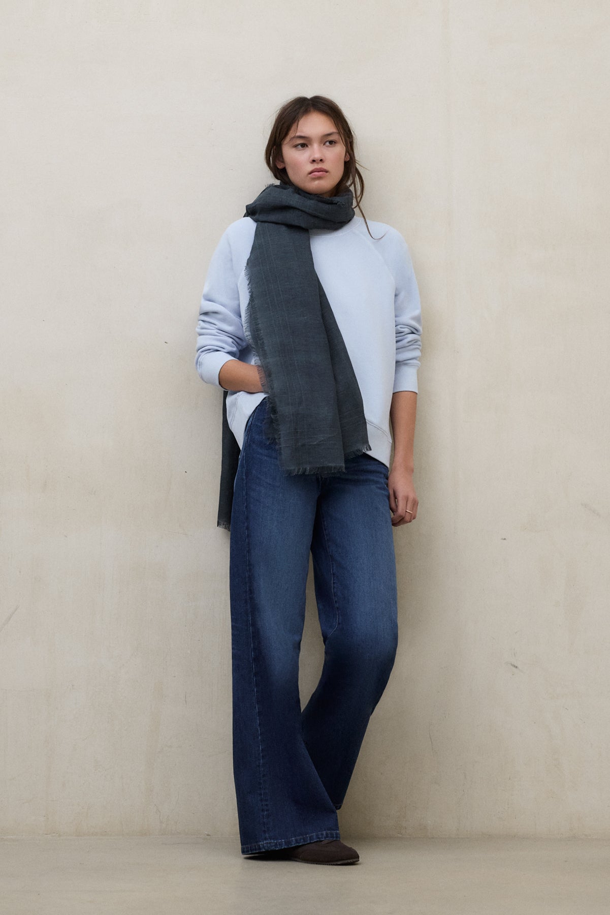 LIGHT BLUE VIOLINA SWEATSHIRT