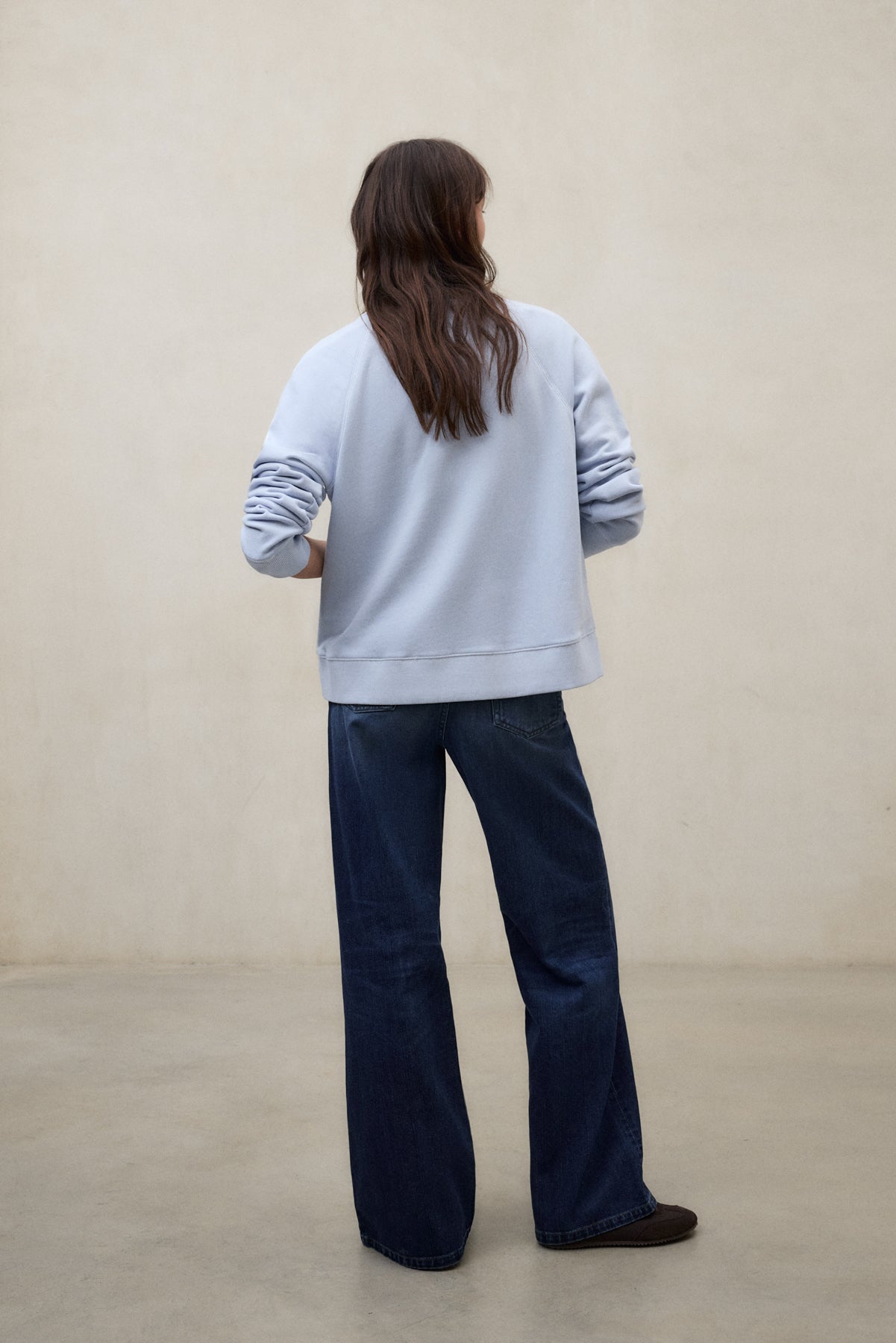 LIGHT BLUE VIOLINA SWEATSHIRT