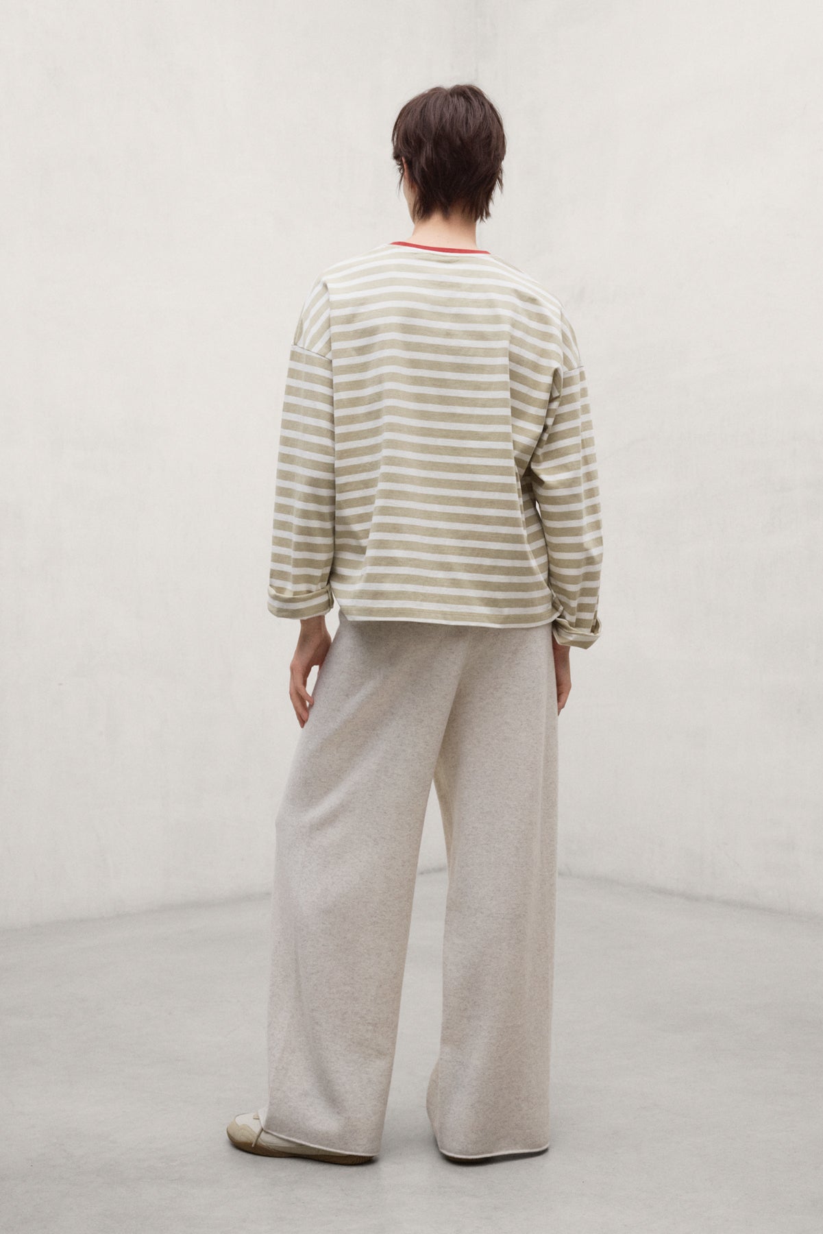 BEIGE BERGAMI T-SHIRT