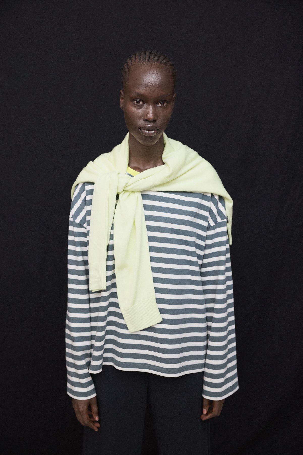 CHEMISE BERGAMI VERTE