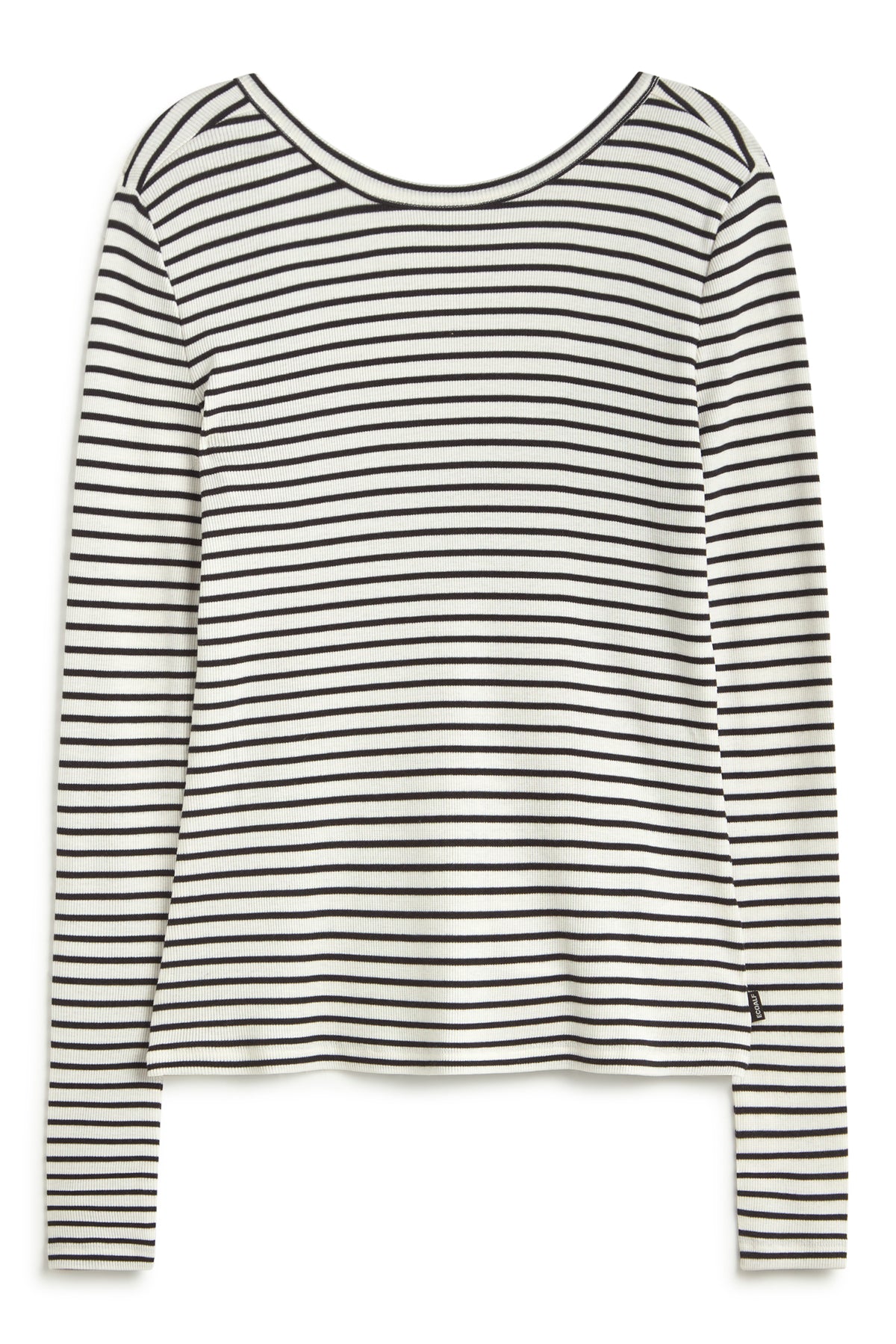 LANGÄRMELIGES T-SHIRT FARO SCHWARZ GESTREIFT