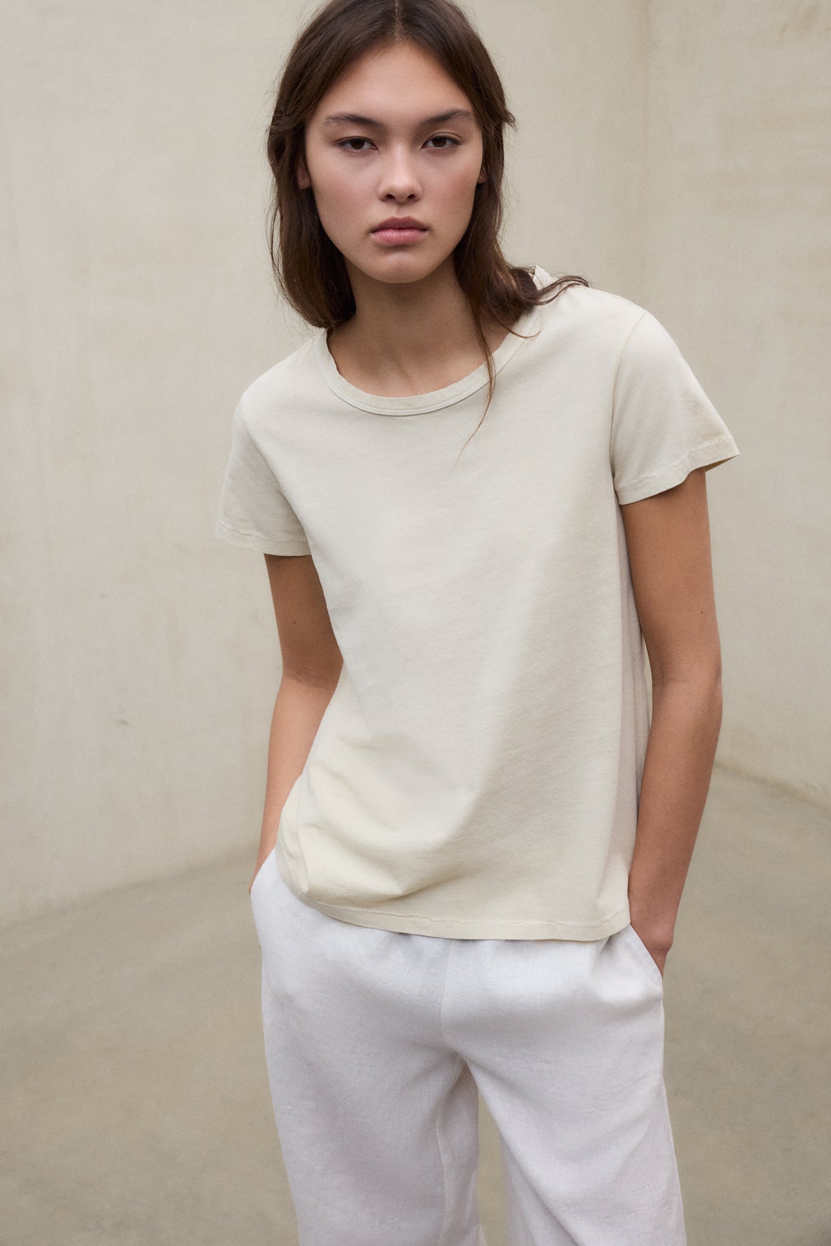 CAMISETA KEILE BEIGE